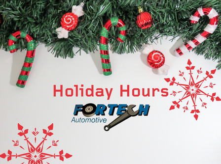 Our Holiday Hours!